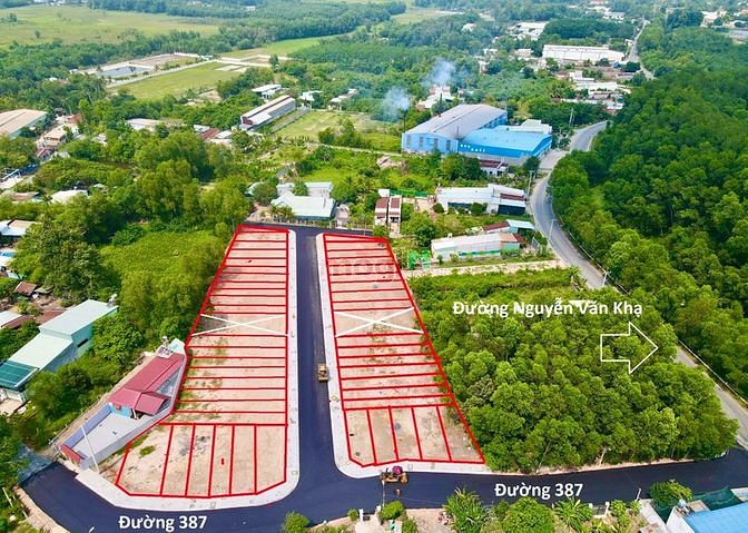 Hình ảnh Đất thổ cư thị trấn củ chi 110m2 chỉ 630tr nhận đất, hỗ trợ vay 3 bên