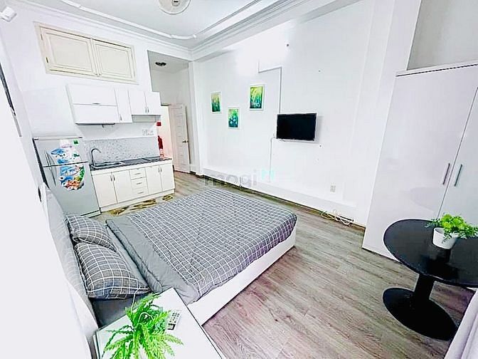 Hình ảnh Studio ban công quận 1 giá rẻ - nội thất - gần Bitexco, Takashimaya