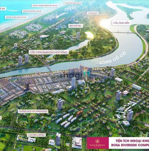 Hình ảnh Đất nền biệt thự ven sông Cổ Cò giá chỉ từ 21tr/m2-Rosa Luxury Villas