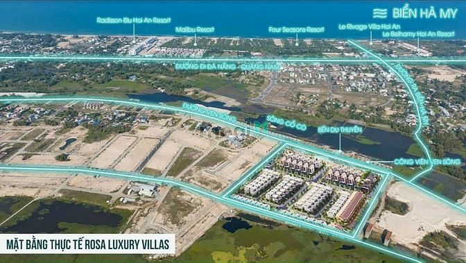 Hình ảnh Đất nền biệt thự ven sông Cổ Cò giá chỉ từ 21tr/m2-Rosa Luxury Villas