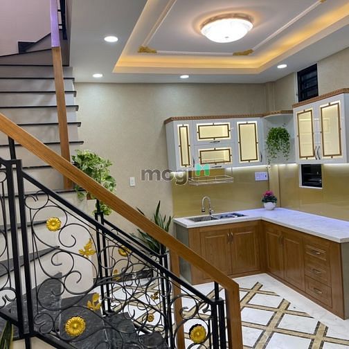 Hình ảnh Nhà hẻm 3,5m Hậu Giang, P12, Q6