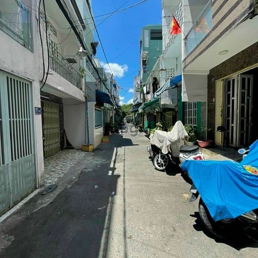Hình ảnh Nhà hẻm 3,5m Hậu Giang, P12, Q6