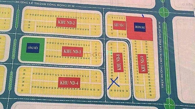 Hình ảnh Bán đất Bùi Tá Hán 37m - An Phú - Thành Phố Tam Kỳ