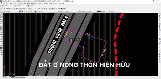 Hình ảnh xã Nhuận Đức,DT: 20m*60m, giá 13.5 tỷ