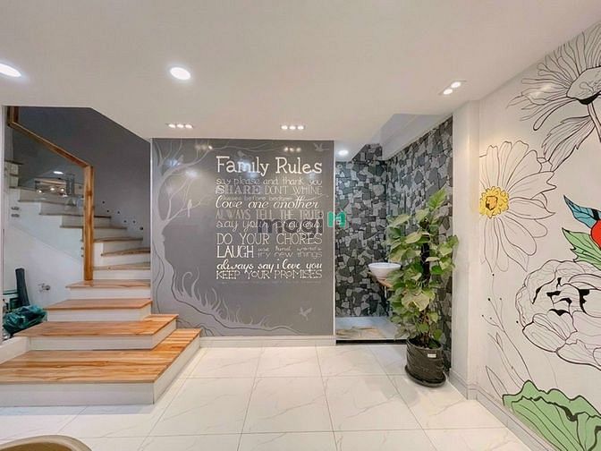 Hình ảnh Nhà 1SẸC Hẻm 6m Phan Văn Trị ,P11,BT 6.5x12m