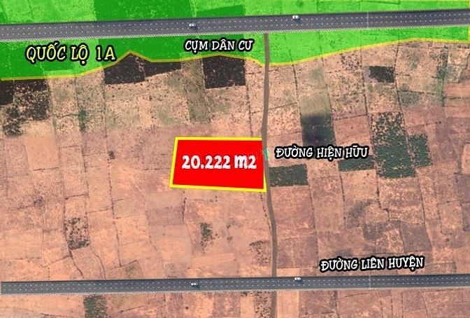 Hình ảnh 2ha đất mặt tiền, Hồng Thái, Bắc Bình, Bình Thuận.