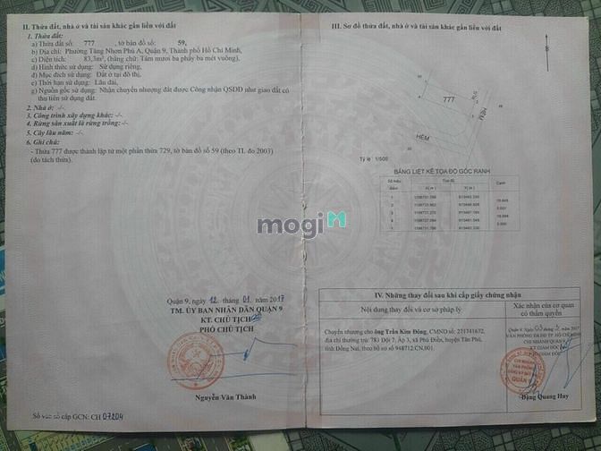 Hình ảnh Cần bán lô đất siêu đẹp đường 102 .p tăng nhơn phú A .q9 tp thủ đức