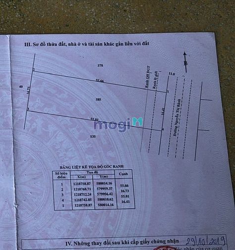 Hình ảnh xã Nhuận Đức, DT: 1216m2, c01 300m2 thổ, giá 15.3 tỷ