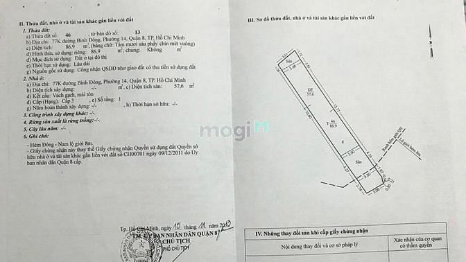 Hình ảnh Bán nhà Trệt diện tích đất sử dụng 86,9m2 🌻