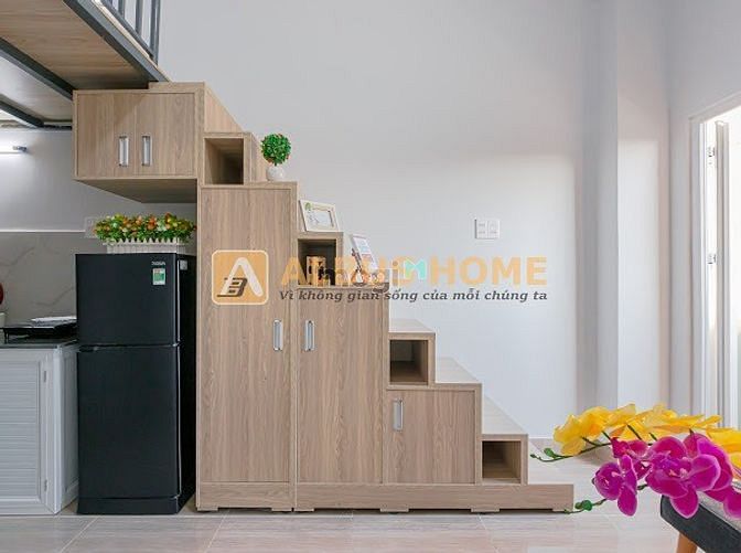 Hình ảnh Mb6623 nạp rút nhanh chóng mini FULL nội thất GIÁ RẺ có BAN CÔNG, máy giặt riêng riêng