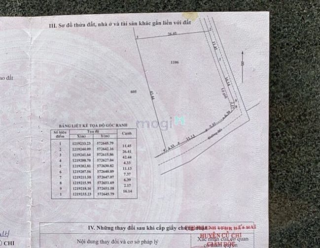 Hình ảnh xã Phước Thạnh, DT: 7200m2, có 300m2 thổ, giá 15 tỷ