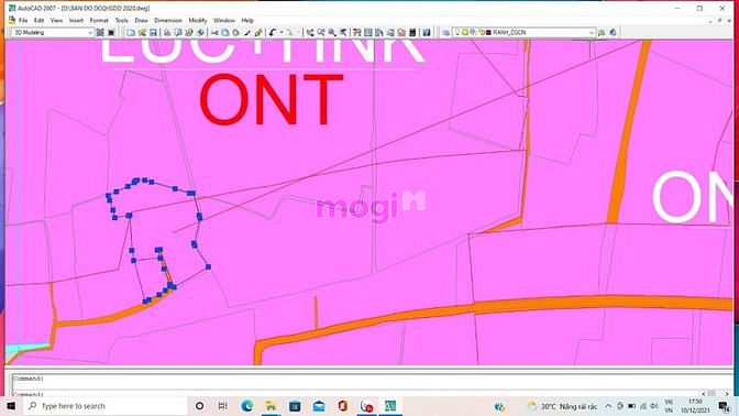 Hình ảnh xã Phước Thạnh, DT: 7200m2, có 300m2 thổ, giá 15 tỷ