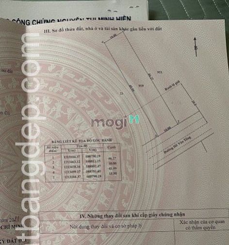 Hình ảnh xã Tân Thạnh Đông, DT: 460m2, gía 5.4 tỷ