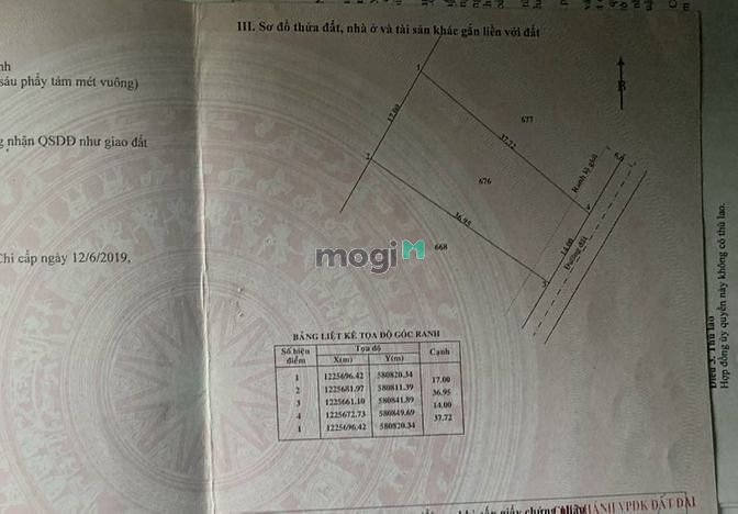 Hình ảnh xã An Nhơn Tây, DT: 518m2, giá 1.850 tỷ