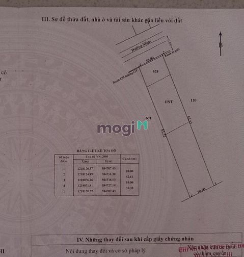 Hình ảnh xã Phạm Văn Cội, DT: 10m*53m, có 185m2 thổ, giá 4.2 tỷ