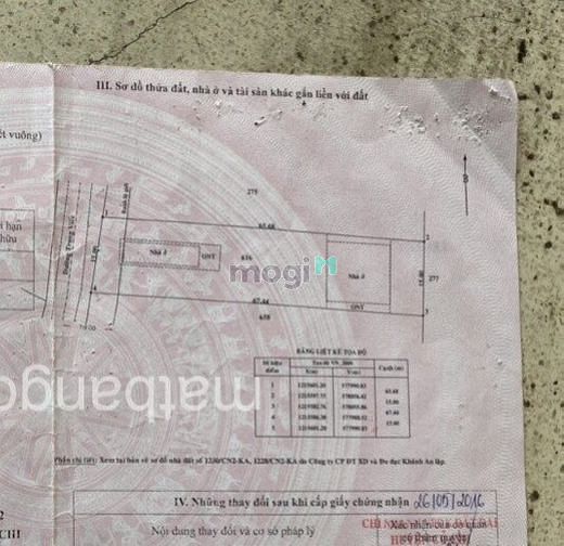 Hình ảnh xã Phước Hiệp, DT: 1005m2, có 300m2 thổ, giá 7.5 tỷ