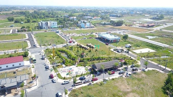 Hình ảnh Tôi cần bán 3 lô đất MT QL50, xã Phong Phú, Bình Chánh, SHR