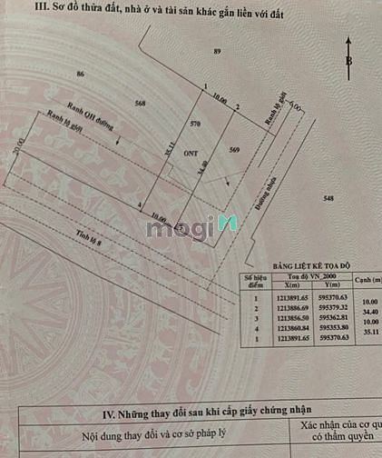 Hình ảnh xã Hòa Phú, DT: 720m2, có 450m2 thổ, giá 20.8 tỷ