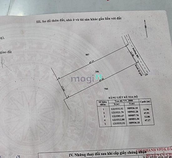 Hình ảnh Xã Trung An, DT: 12m x 48m, diện tích: 570m2, giá: 4.3 tỷ.