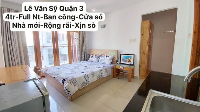 Hình ảnh Phòng trọ view đẹp ban công Quận 3