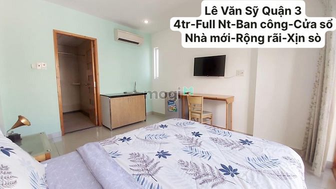 Hình ảnh Phòng trọ view đẹp ban công Quận 3