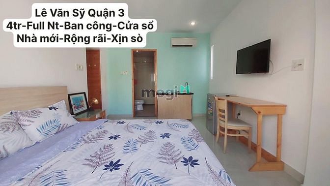 Hình ảnh Phòng trọ view đẹp ban công Quận 3