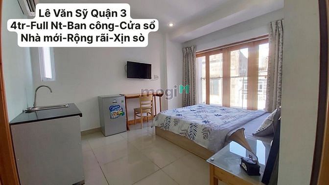 Hình ảnh Phòng trọ view đẹp ban công Quận 3