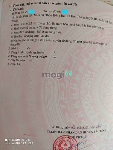 Hình ảnh Bán 342m2 full thổ cư - view trực diện biển - đường trước đất 6m