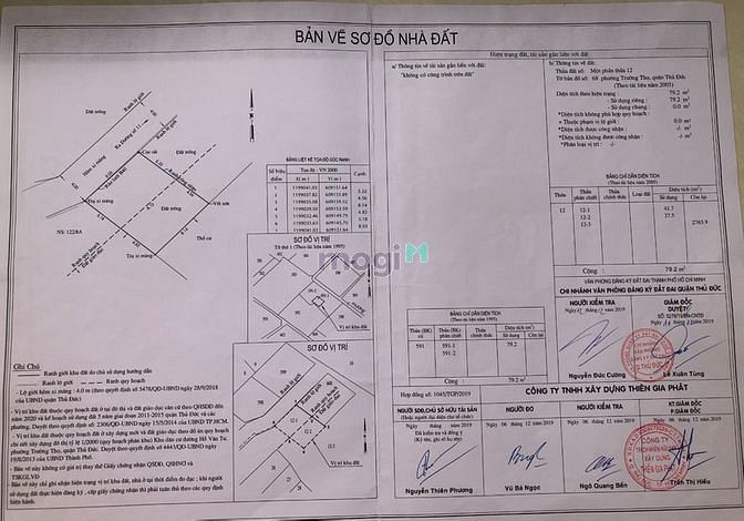 Hình ảnh Bán đất 80m2 Đường số 11, Phường Trường Thọ, Tp. Thủ Đức