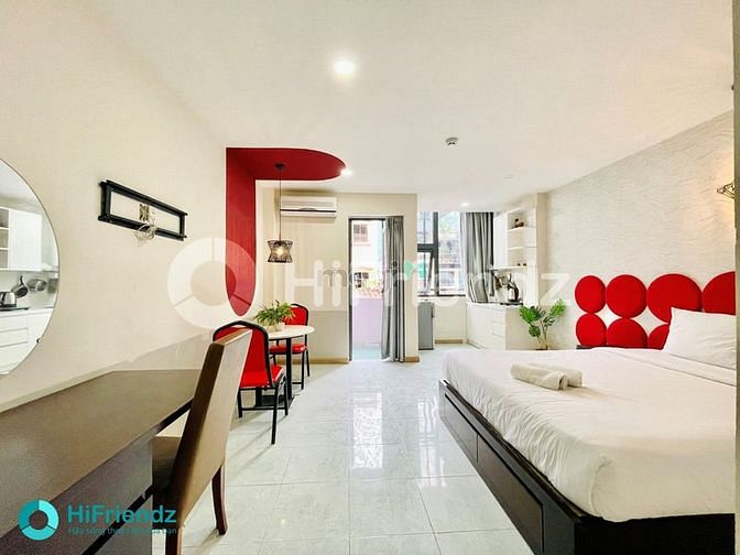Hình ảnh Căn Hộ Studio Bacony và cửa sổ sang trọng, Đặng Dung Q1 chỉ tính điện