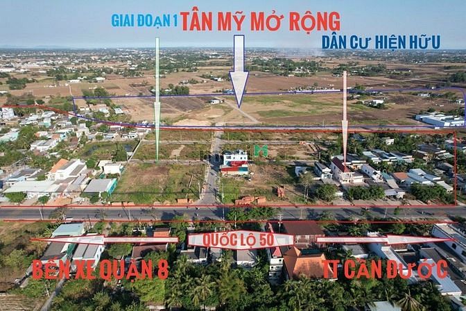 Hình ảnh Nhà phá sản cần bán gấp lô đất MT QL50, SHR, 95m2 800tr