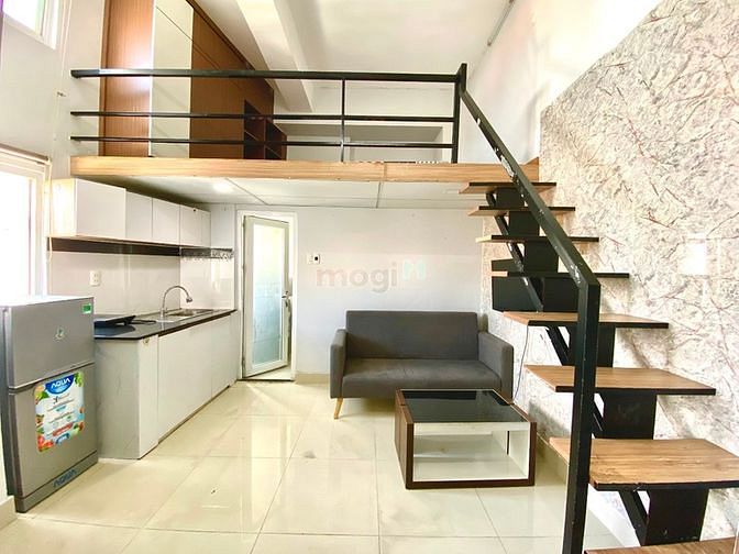 Hình ảnh Phòng máy giặt riêng, gác 1m8 full nội thất gần BigC Q7