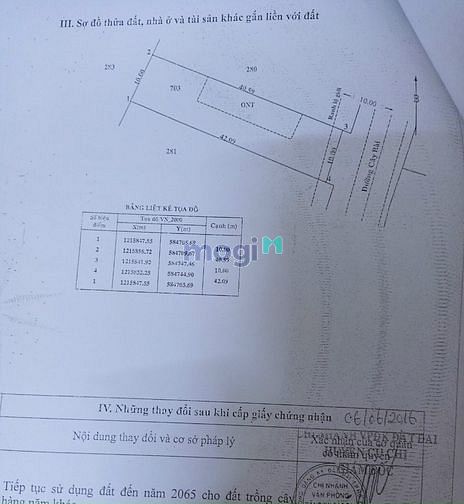 Hình ảnh xã Phước Vĩnh An, DT: 10x42m, Có 300m thổ cư, giá 7.6 tỷ