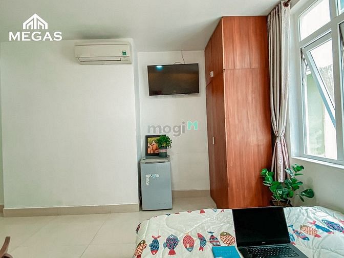 Hình ảnh Phòng STUDIO Nội thấy đầy đủ cửa sổ lớn ngay trung tâm Quận 7