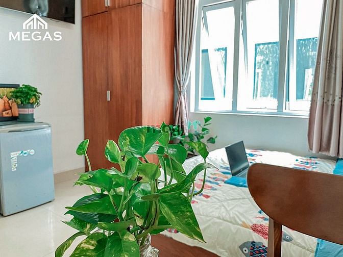 Hình ảnh Phòng STUDIO Nội thấy đầy đủ cửa sổ lớn ngay trung tâm Quận 7