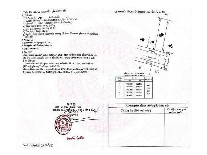 Hình ảnh Hỗ Trợ Giá Tốt Để Sở Hữu Đất Bình Tân Sổ Hồng R,Thổ Cư,XDTD,Hoàn Công