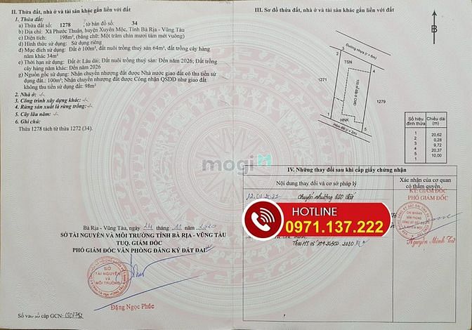 Hình ảnh Bán lô cách biển 300m, 100m2 thổ cư. Giá 10 tỷ.
