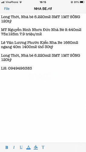 Hình ảnh MT thanh niên phạm văn hai bình chánh 18tr/m2 2.200m2 thổ