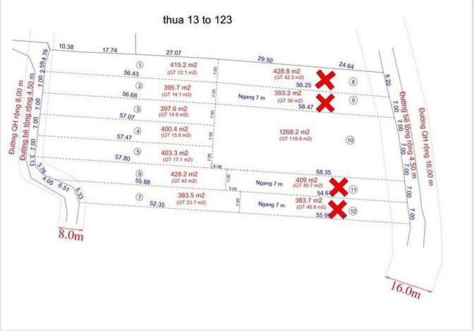 Hình ảnh Đất nền Ninh Xuân - Khánh Hoà; gần QL26 giá 2.25 tr/m2