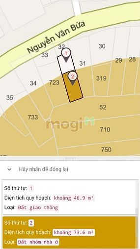 Hình ảnh Bán đât mặt tiền nguyễn văn bứa xuân thới sơn hóc môn