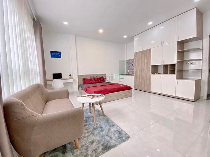 Hình ảnh Cho thuê studio siêu rộng cửa sổ lớn full nội thất quận 3