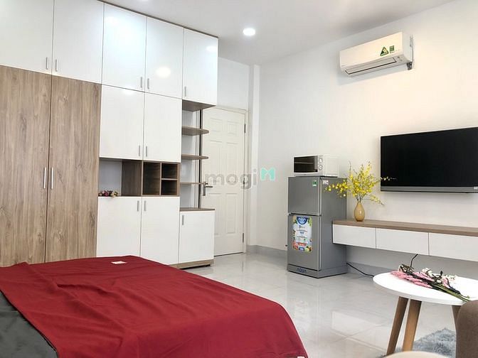 Hình ảnh Studio lớn Q3 Full nội thất cửa sổ to - gần chợ Hồ Thị Kỷ, đh Sài Gòn