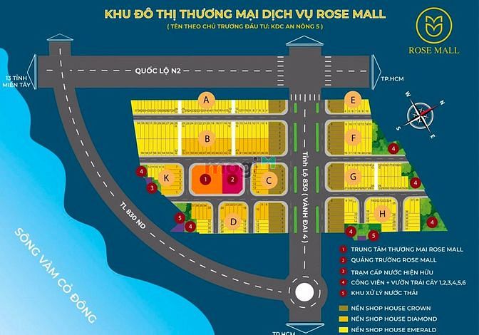 Hình ảnh ROSE MALL - AN NÔNG 5 ( Đức Hoà - Long An )