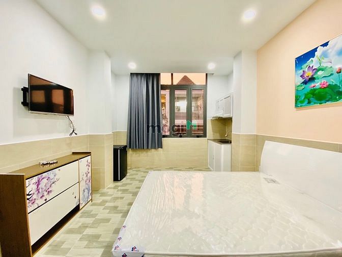 Hình ảnh Studio cửa sổ lớn - full nội thất ngay chợ Tân Mỹ