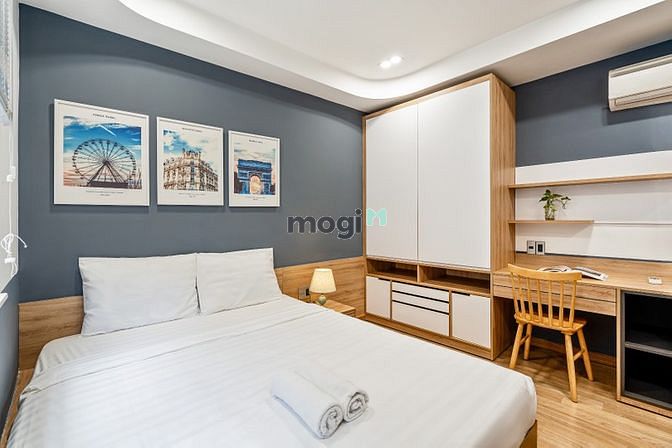 Hình ảnh Căn Hộ Dịch Vụ Lung Linh Trung Tâm Quận 1, Full Nội Thất, Free Phí