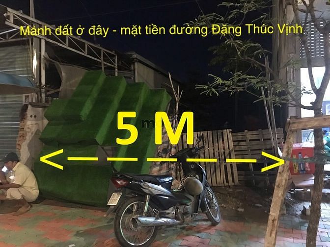 Hình ảnh Đất mặt tiền Đặng Thúc Vịnh, Hóc Môn, 5 x 24m giá chỉ 12,9 tỷ.