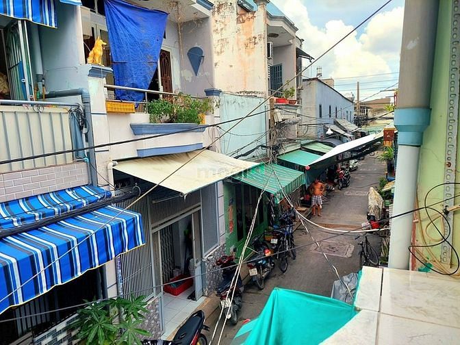 Hình ảnh Nhà đẹp Chợ Phan Văn trị  Bình Thạnh hẻm thông XHĐ chỉ 3tỷ6