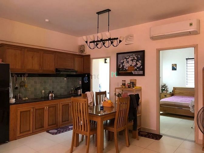 Hình ảnh Bán Gấp Căn Hộ 2PN Nội Thất Gỗ Ấm Áp