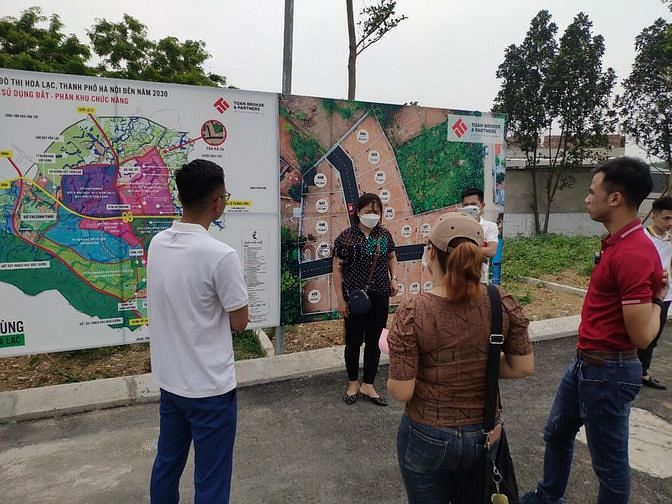 Hình ảnh Bán đất phân lô khu công nghệ cao hòa lạc