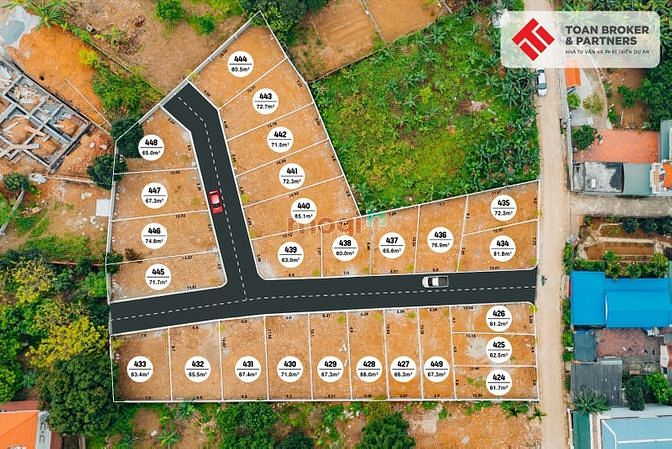 Hình ảnh Bán đất phân lô khu công nghệ cao hòa lạc